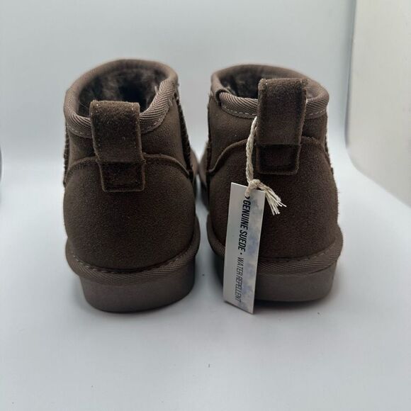 CUSHIONAIRE Women's pull on boot 6 BROWN - Picture 4 of 7